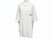 Load image into Gallery viewer, READY MADE レディメイド 24SS 半袖 ポケットTシャツ ロゴプリント RE-CO-WH-00-00-277 ホワイト サイズXL 美品 中古 4b006722