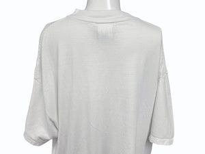 READY MADE レディメイド 24SS 半袖 ポケットTシャツ ロゴプリント RE-CO-WH-00-00-277 ホワイト サイズXL 美品 中古 4b006722