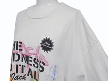 画像をギャラリービューアに読み込む, 極美品 SAINT MICHAEL セントマイケル 23SS 半袖Ｔシャツ Travis Scott Utopia コットン ホワイト マルチカラー サイズXL 中古 4b006725 