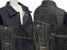 Load image into Gallery viewer, 極美品 Levi&#39;s リーバイス デニム ジャケット ユーロリーバイス 大戦モデル 1st 70501 04 インディゴネイビー サイズXL 中古 4b006730