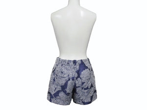 極美品 GIORGIO ARMANI ジョルジオアルマーニ ショートパンツ bermudas バミューダ 3SHPB01U T040G ネイビー サイズ36 中古 4b006734