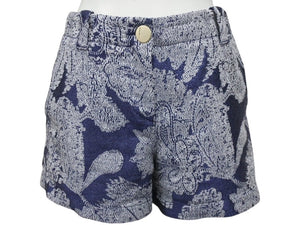 極美品 GIORGIO ARMANI ジョルジオアルマーニ ショートパンツ bermudas バミューダ 3SHPB01U T040G ネイビー サイズ36 中古 4b006734