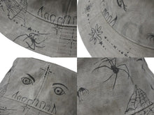 Load image into Gallery viewer, 極美品 READYMADE×Dr. WOO レディメイド ドクターウー BUCKET HAT TATOO バケットハット 23AW REDW-CO-WH-00-00-03 グレー 中古 4b006738cfzs