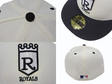 Load image into Gallery viewer, 新品同様 NEW ERA ニューエラ HOMEGAME TOKYO KANSAS CITY ROYALS キャップ 帽子 アイボリー サイズ7 3/8(58.7cm) 中古 4b006741