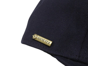 極美品 NEWERA ニューエラ ニューヨークヤンキース GORE-TEX ゴアテックス キャップ 帽子 ネイビー サイズ3 3/8(58.7cm) 中古 4b006742
