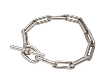 HERMES Salambo エルメス ブレスレット サランボ 11コマ シルバー SV925 49.4g 美品 中古 4b006744