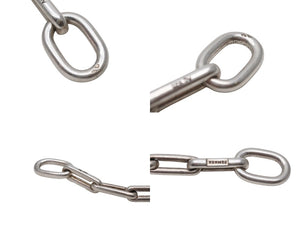 HERMES Salambo エルメス ブレスレット サランボ 11コマ シルバー SV925 49.4g 美品 中古 4b006744