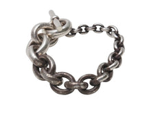 Load image into Gallery viewer, HERMES Crescendo エルメス ブレスレット クレッシェンド ドイツ製 24コマ シルバー SV925 100,1g 美品 中古 4b006745