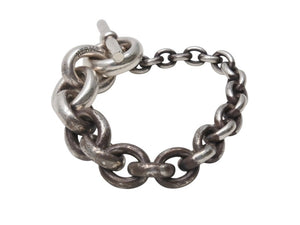 HERMES Crescendo エルメス ブレスレット クレッシェンド ドイツ製 24コマ シルバー SV925 100,1g 美品 中古 4b006745