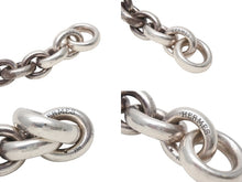 Load image into Gallery viewer, HERMES Crescendo エルメス ブレスレット クレッシェンド ドイツ製 24コマ シルバー SV925 100,1g 美品 中古 4b006745