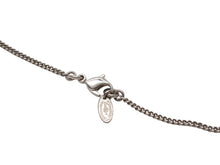 Load image into Gallery viewer, 極美品 CHANEL シャネル ココマーク ネックレス C12V刻印 6.0g メタル ラインストーン シルバー 中古 4b006757