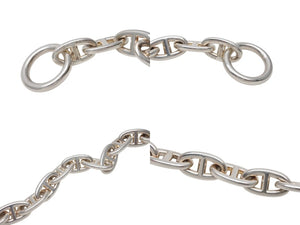 極美品 エルメス エルメス シェーヌダンクルGM ブレスレット 13コマ 新品 シルバー925 66.0g ジュエリー アクセサリー 中古 4b006759 