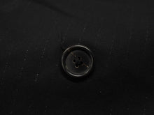 Load image into Gallery viewer, 極美品 MARC JACOBS マークジェイコブス ダブルテーラードジャケット AS0204 サイズ2 ストライプ ウール ブラック ショート丈 中古 4b006766
