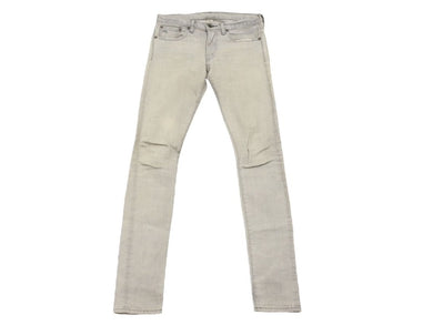 RRL ダブルアールエル デニムパンツ RRL Skinny Fit Japan Woven Selvedge Denim フェード グレー 27 21599 美品 中古 4b006775