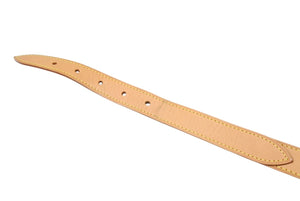 LOUIS VUITTON ルイヴィトン ショルダーストラップ TH0076 バギー用 ベージュ ヌメ革 全長125 美品 中古 4b006806