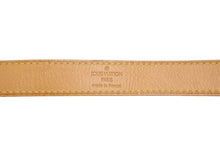 Load image into Gallery viewer, LOUIS VUITTON ルイヴィトン ショルダーストラップ TH0076 バギー用 ベージュ ヌメ革 全長125 美品 中古 4b006806
