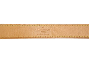 LOUIS VUITTON ルイヴィトン ショルダーストラップ TH0076 バギー用 ベージュ ヌメ革 全長125 美品 中古 4b006806