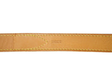 Load image into Gallery viewer, LOUIS VUITTON ルイヴィトン ショルダーストラップ TH0076 バギー用 ベージュ ヌメ革 全長125 美品 中古 4b006806