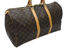 Load image into Gallery viewer, 極美品 LOUIS VUITTON ルイヴィトン キーポル50 ボストンバッグ M41426 モノグラムキャンバス ブラウン ゴールド金具 中古 4b006810