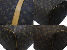 Load image into Gallery viewer, 極美品 LOUIS VUITTON ルイヴィトン キーポル50 ボストンバッグ M41426 モノグラムキャンバス ブラウン ゴールド金具 中古 4b006810