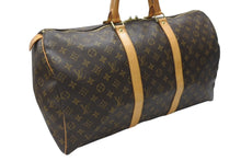 Load image into Gallery viewer, LOUIS VUITTON ルイヴィトン キーポル50 ボストンバッグ M41426 モノグラムキャンバス ブラウン ゴールド金具 美品 中古 4b006811