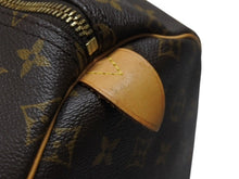Load image into Gallery viewer, LOUIS VUITTON ルイヴィトン キーポル55 ボストンバッグ M41424 モノグラム PVC ヌメ革 ブラウン 美品 中古 4b006813