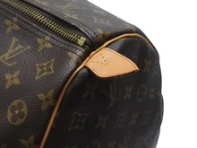 Load image into Gallery viewer, 極美品 LOUIS VUITTON ルイヴィトン キーポル60 ボストンバッグ M41422 モノグラム PVC レザー ブラウン 中古 4b006814