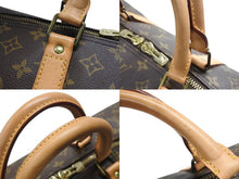 Load image into Gallery viewer, 極美品 LOUIS VUITTON ルイヴィトン キーポル60 ボストンバッグ M41422 モノグラム PVC レザー ブラウン 中古 4b006814
