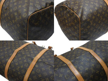 Load image into Gallery viewer, 極美品 LOUIS VUITTON ルイヴィトン キーポル60 ボストンバッグ M41422 モノグラム PVC レザー ブラウン 中古 4b006814