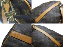 Load image into Gallery viewer, LOUIS VUITTON ルイヴィトン キーポル バンドリエール55 ボストンバッグ M41414 モノグラム ブラウン 美品 中古 4b006815