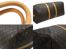 Load image into Gallery viewer, LOUIS VUITTON ルイヴィトン キーポル バンドリエール55 ボストンバッグ M41414 モノグラム ブラウン 美品 中古 4b006815