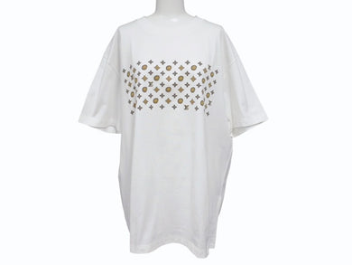 新品未使用 LOUIS VUITTON CPFM ルイヴィトン 希少 半袖Ｔシャツ コットン ホワイト マルチカラー サイズXL 中古 4b006822