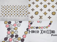 Load image into Gallery viewer, 新品未使用 LOUIS VUITTON CPFM ルイヴィトン 希少 半袖Ｔシャツ コットン ホワイト マルチカラー サイズXL 中古 4b006822