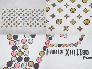 新品未使用 LOUIS VUITTON CPFM ルイヴィトン 希少 半袖Ｔシャツ コットン ホワイト マルチカラー サイズXL 中古 4b006822