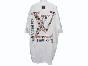 新品未使用 LOUIS VUITTON CPFM ルイヴィトン 希少 半袖Ｔシャツ コットン ホワイト マルチカラー サイズ5XL 中古 4b006823