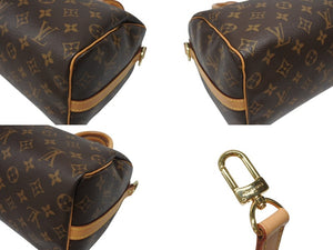 極美品 LOUIS VUITTON ルイヴィトン スピーディ バンドリエール25 ハンドバッグ M41113 モノグラム ブラウン 中古 4b006827