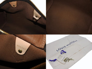 極美品 LOUIS VUITTON ルイヴィトン スピーディ バンドリエール25 ハンドバッグ M41113 モノグラム ブラウン 中古 4b006827