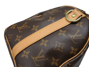 極美品 LOUIS VUITTON ルイヴィトン スピーディ バンドリエール25 ハンドバッグ M41113 モノグラム ブラウン 中古 4b006827