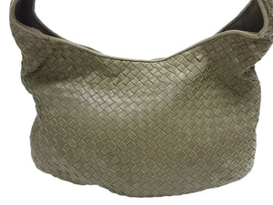 BOTTEGAVENETA ボッテガヴェネタ イントレチャート ショルダーバッグ イタリア製 アルガ レザー 美品 中古 4b006830