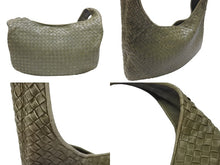 Load image into Gallery viewer, BOTTEGAVENETA ボッテガヴェネタ イントレチャート ショルダーバッグ イタリア製 アルガ レザー 美品 中古 4b006830