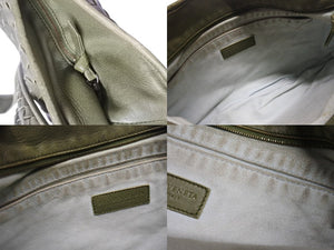 BOTTEGAVENETA ボッテガヴェネタ イントレチャート ショルダーバッグ イタリア製 アルガ レザー 美品 中古 4b006830