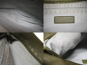 BOTTEGAVENETA ボッテガヴェネタ イントレチャート ショルダーバッグ イタリア製 アルガ レザー 美品 中古 4b006830