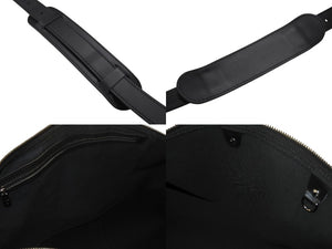 極美品 LOUIS VUITTON ルイヴィトン エクリプス キーポル バンドリエール45 ボストンバッグ M40569 シルバー金具 ブラック 中古 4b006840