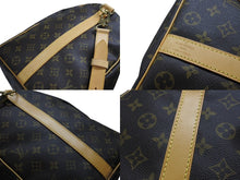 Load image into Gallery viewer, 極美品 LOUIS VUITTON ルイヴィトン モノグラム キーポルバンドリエール50 ブラウン M41416 ボストンバッグ 中古 4b006844