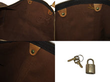 Load image into Gallery viewer, LOUIS VUITTON ルイヴィトン キーポル バンドリエール45 ボストンバッグ M41418 モノグラム ブラウン ゴールド金具 美品 中古 4b006845