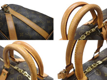 Load image into Gallery viewer, LOUIS VUITTON ルイヴィトン キーポル バンドリエール45 ボストンバッグ M41418 モノグラム ブラウン ゴールド金具 美品 中古 4b006845