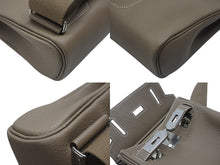 Load image into Gallery viewer, 新品未使用 エルメス HERMES ケリーアッカドPM W刻印 ワンショルダーバッグ エトゥープ シルバー金具 中古 4b006848