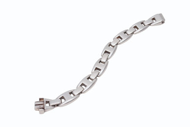 HERMES cassiopeia エルメス ブレスレット カシオペア 6コマ シルバー SV925 58.5g 美品 中古 4b006744