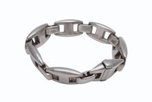 Load image into Gallery viewer, HERMES cassiopeia エルメス ブレスレット カシオペア 6コマ シルバー SV925 58.5g 美品 中古 4b006744