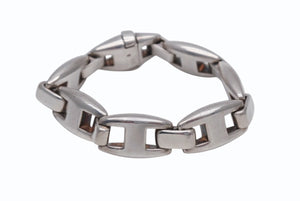 HERMES cassiopeia エルメス ブレスレット カシオペア 6コマ シルバー SV925 58.5g 美品 中古 4b006744